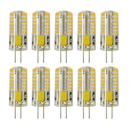 Bulb, LED Base Type Bipin, Replacement For Norman Lamps LED12Vbpww-Dc, 10PK